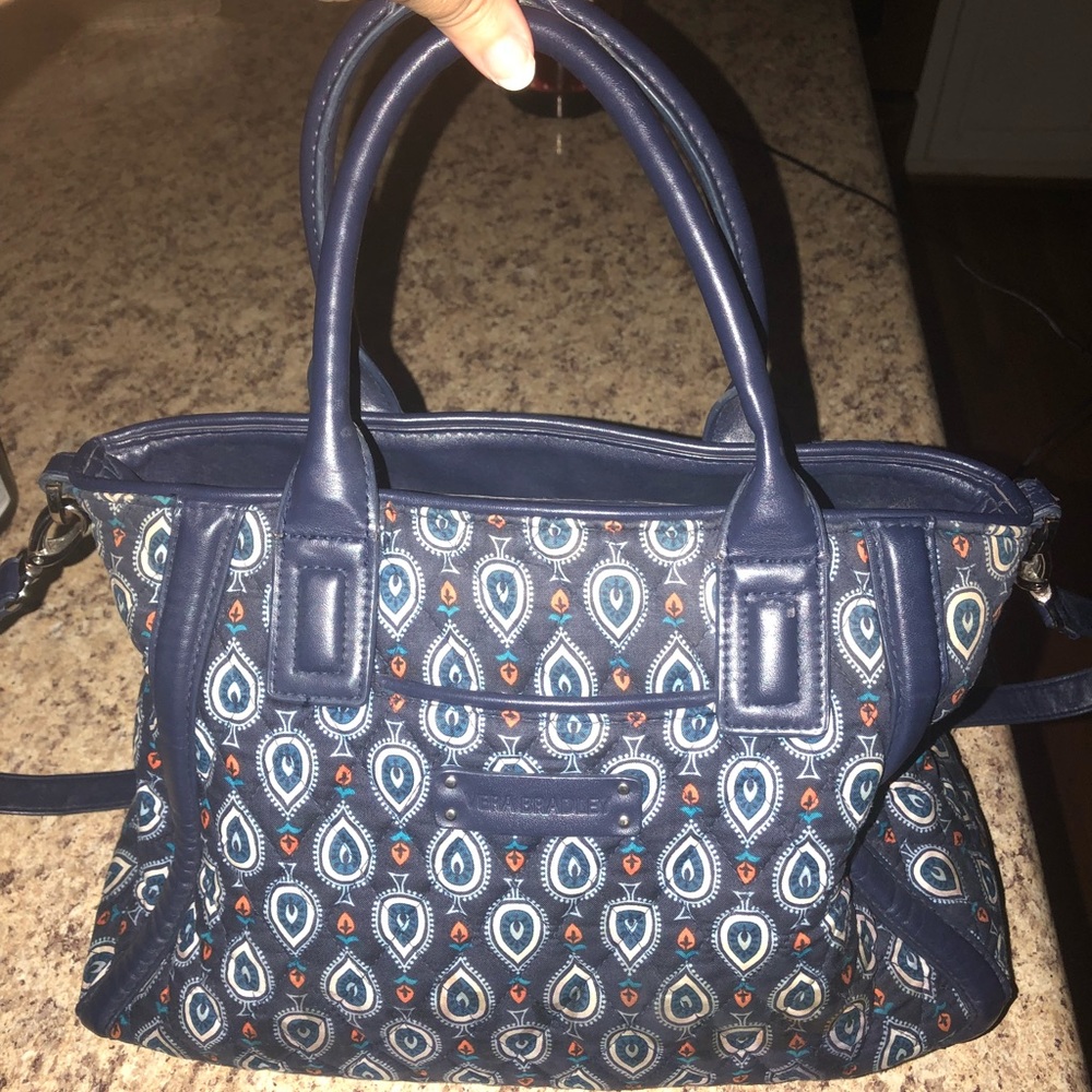 Vera Bradley purse, wallet, and makeup bag bundle